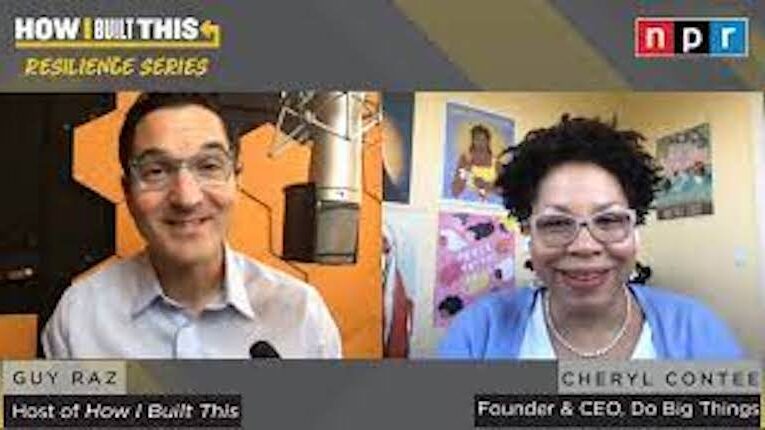 Image of Cheryl Contee and Guy Raz of How I Built This